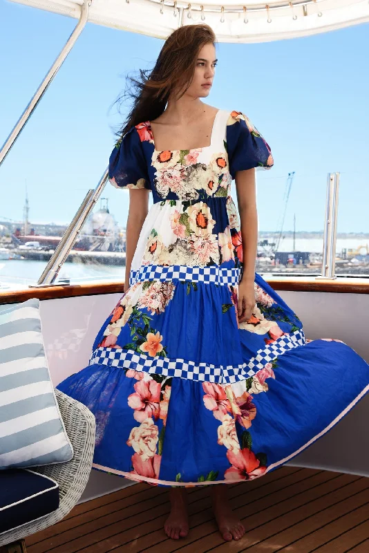 SQUARE TIER AND EVERYWHERE DRESS