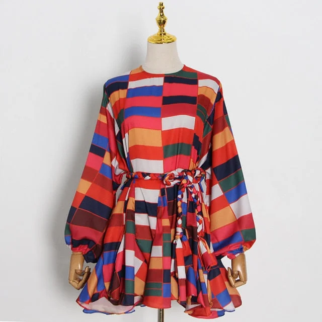 Mod Mondrian Block