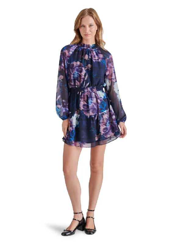 Steve Madden Rylan Chiffon Mini Dress Cozy Cotton Mini Dress