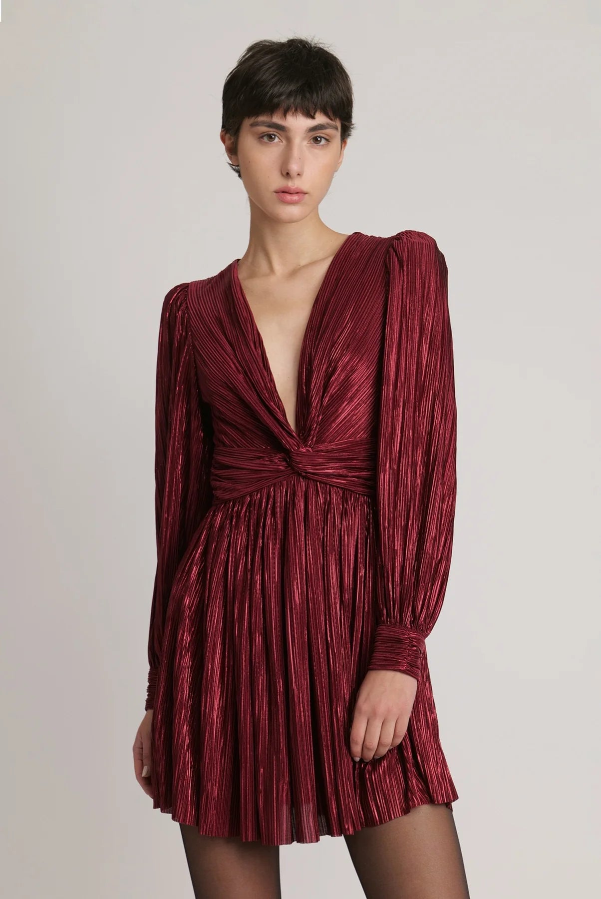 SABINA MUSAYEV ADI  MINI DRESS Comfortable Ruffle Mini Dress