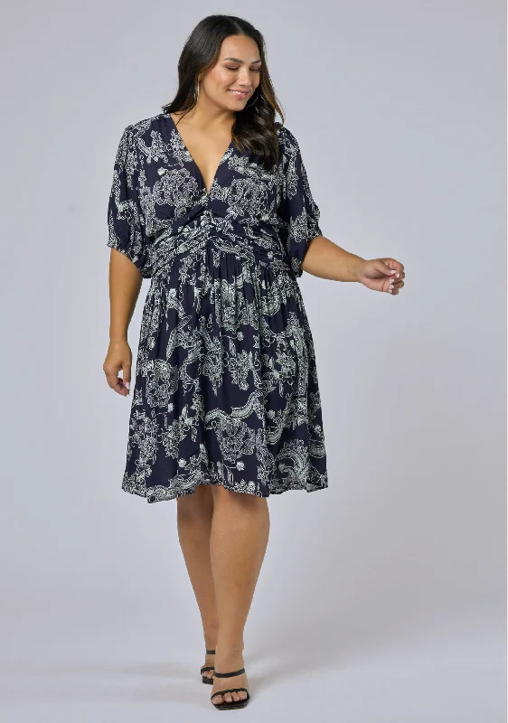 Sprung Mini Dress Trendy A-Line Mini Dress