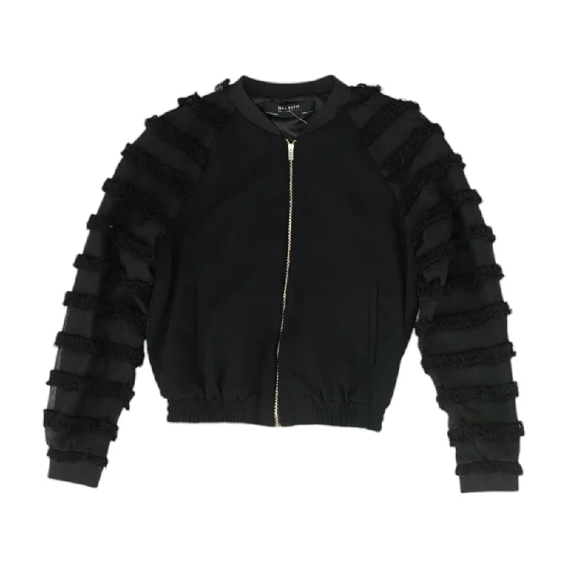 Black Solid Bomber Jacket Notch Collar Jacket Peter Pan Collar Jacket Cowl Neck Jacket Black Solid Bomber Jacket Notch Collar Jacket Peter Pan Collar Jacket Cowl Neck Jacket