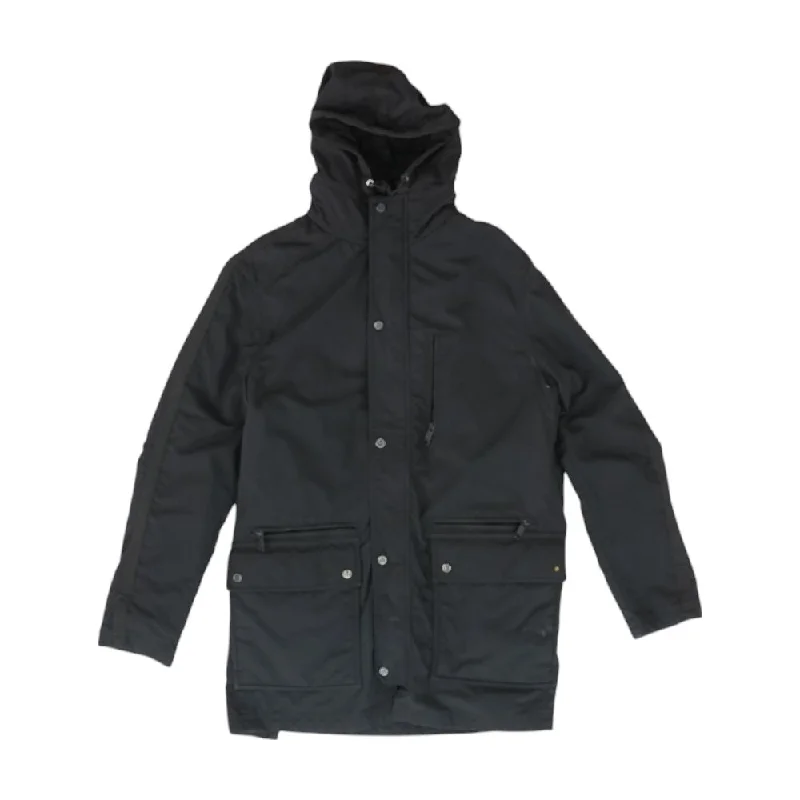 Black Solid Jacket Cotton Jacket Linen Jacket Terry Jacket