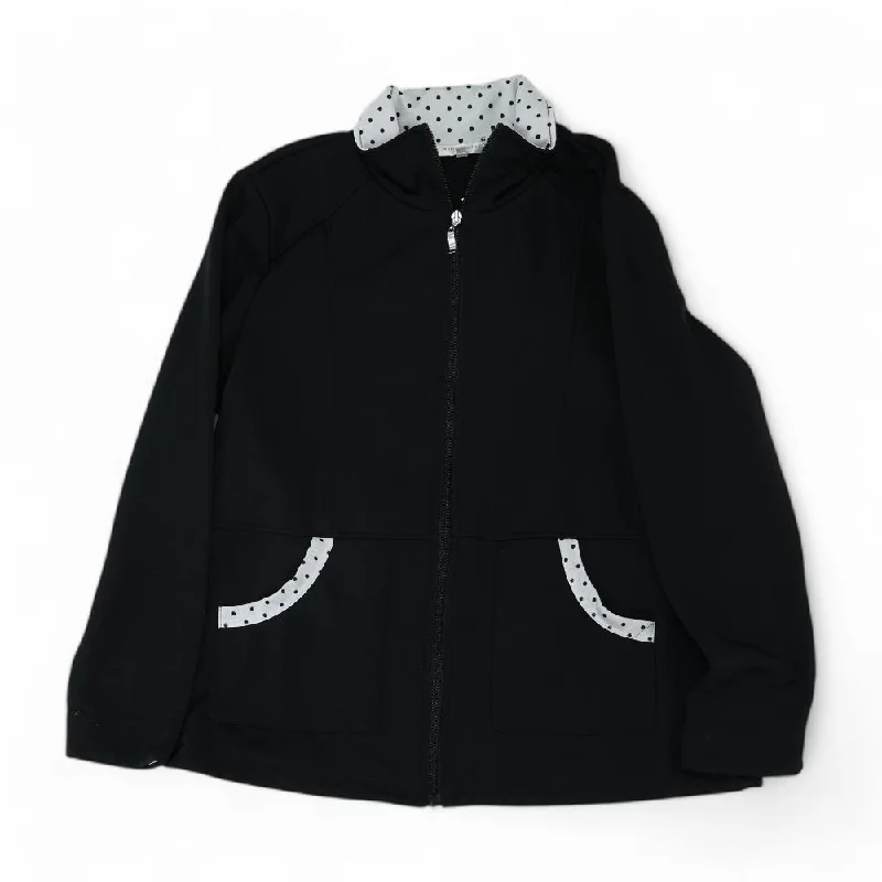 Black Solid Lightweight Jacket Mesh Jacket Canvas Jacket Denim Jacket