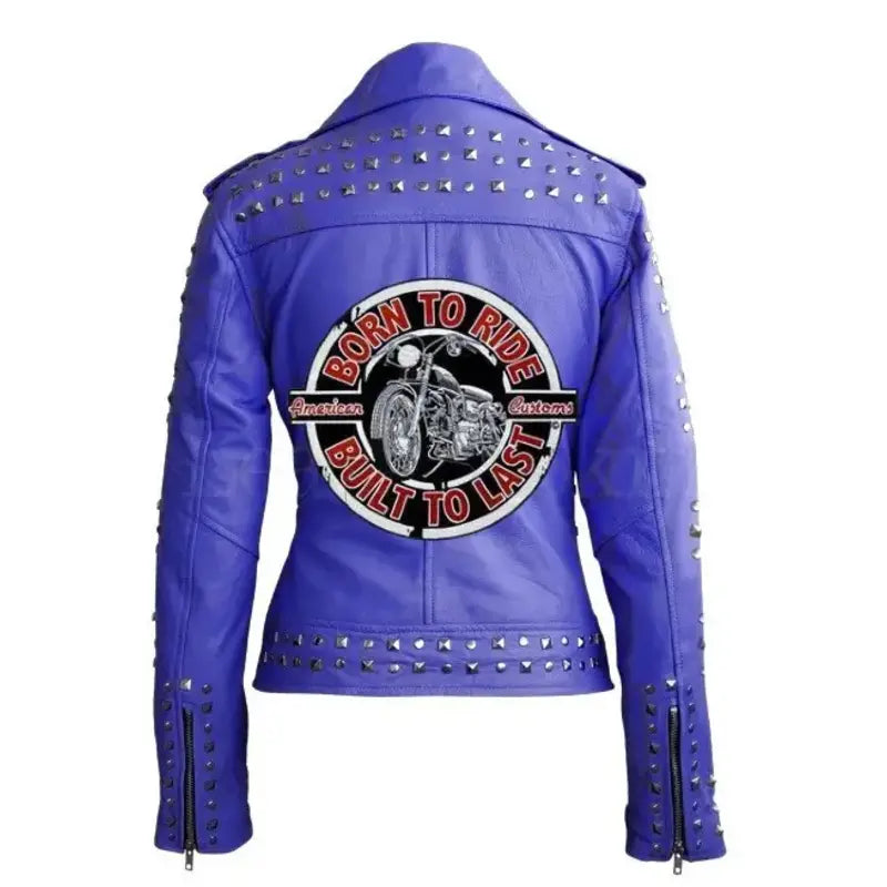 Born To Ride Built To Last Stud Jacket Tailored Jacket Straight Jacket A-Line Jacket Born To Ride Built To Last Stud Jacket Tailored Jacket Straight Jacket A-Line Jacket