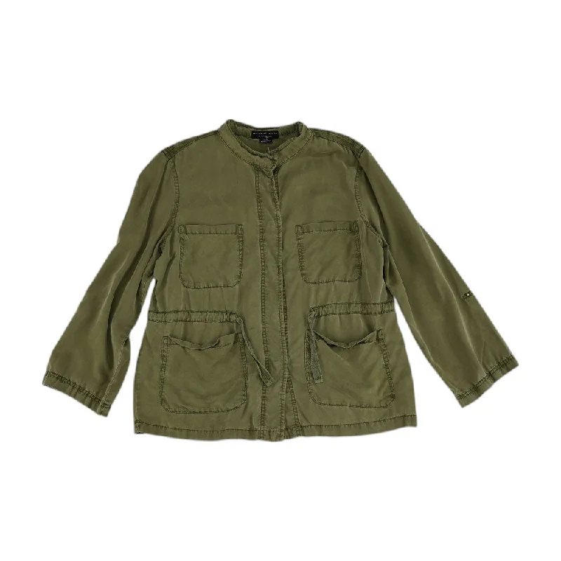Green Solid Jacket Quilted Jacket Puffer Jacket Insulated Jacket
