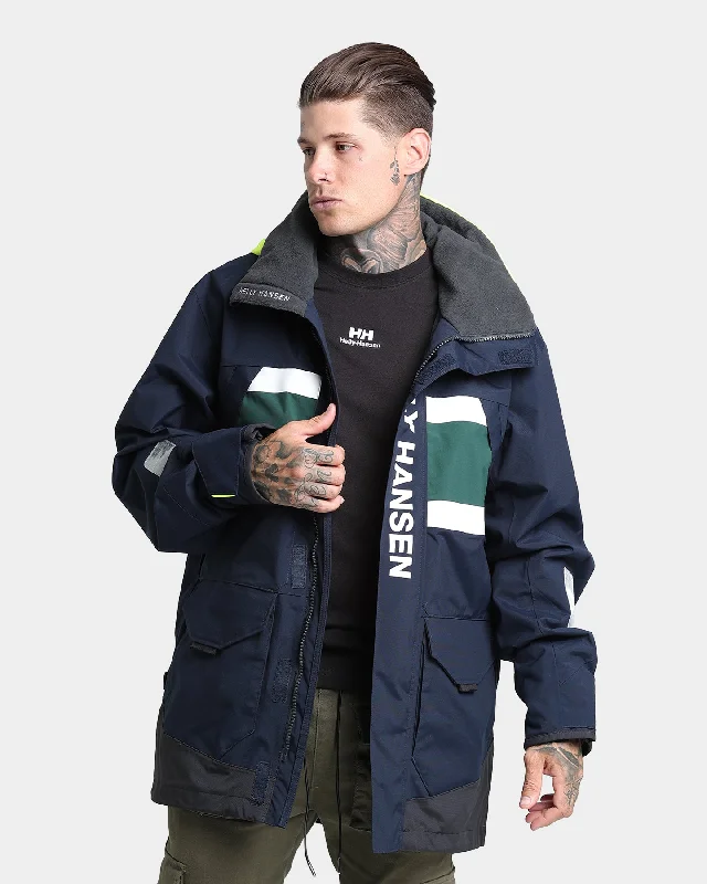 Helly Hansen Salt Coastal Jacket Navy Bomber Jacket Anorak Windbreaker