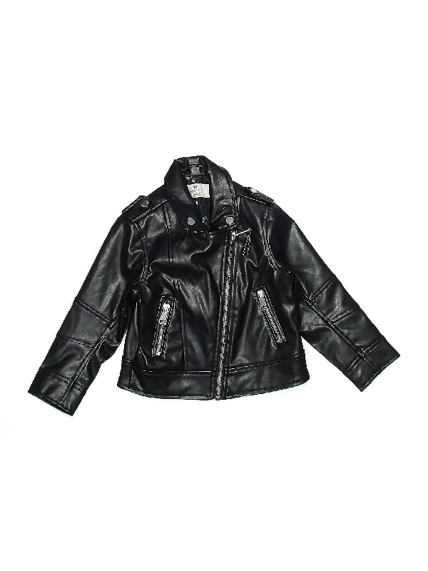Jacket Zip Front Button Front Snap Front