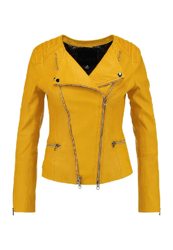Koza Leathers Women's Real Lambskin Leather Biker Jacket KW236 Corduroy Jacket Velvet Jacket Brocade Jacket Koza Leathers Women's Real Lambskin Leather Biker Jacket KW236 Corduroy Jacket Velvet Jacket Brocade Jacket