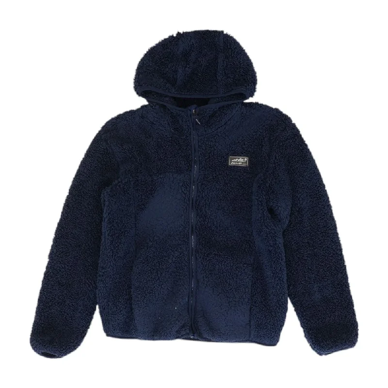 Navy Solid Jacket Faux Fur Jacket Real Fur Jacket Shearling Jacket