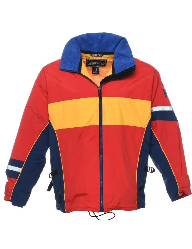 Nylon Mountaineering Jacket - M One-Shoulder Jacket Off-the-Shoulder Jacket Asymmetrical Jacket Nylon Mountaineering Jacket - M One-Shoulder Jacket Off-the-Shoulder Jacket Asymmetrical Jacket