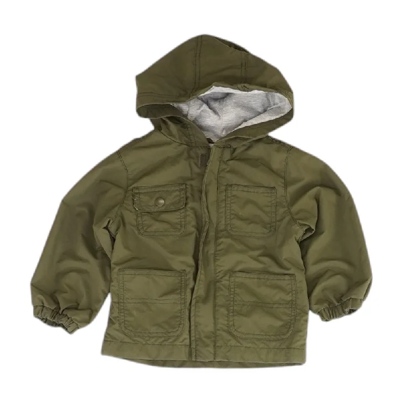 Olive Solid Lightweight Jacket Fitted Jacket Loose Jacket Oversized Jacket