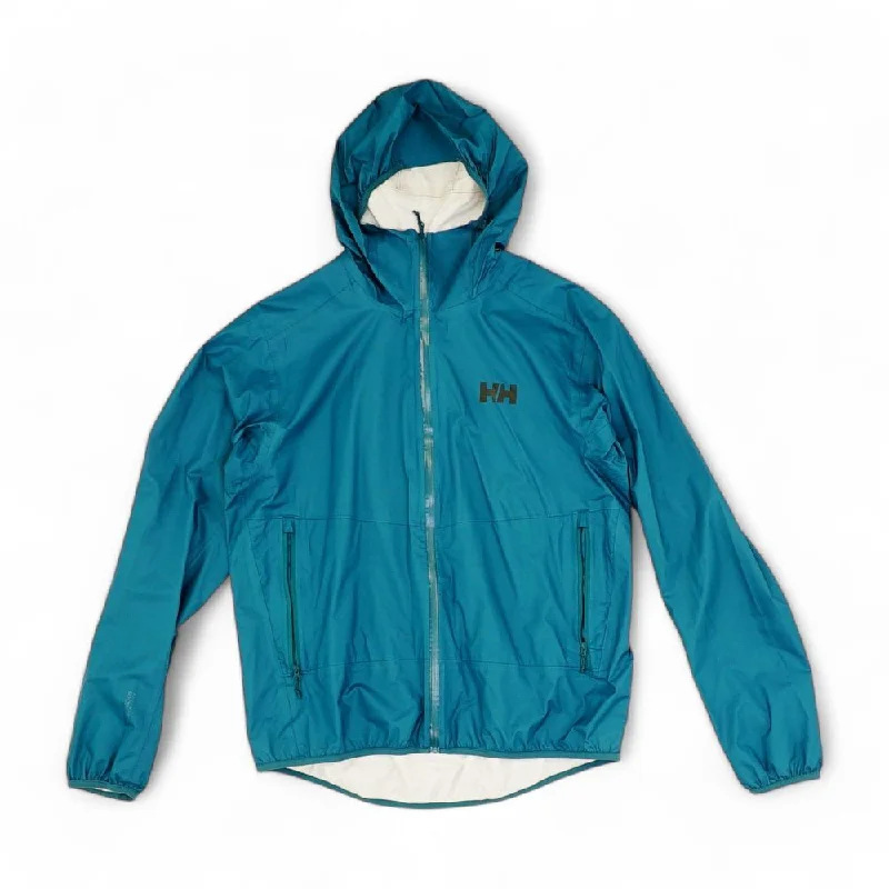 Teal Solid Active Jacket Fleece Fabric Down Fabric Feather Fabric