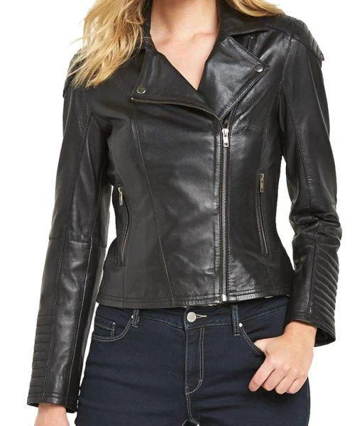 Women Biker Leather Jackets: Venson Trench Coat Raincoat Waterproof Jacket