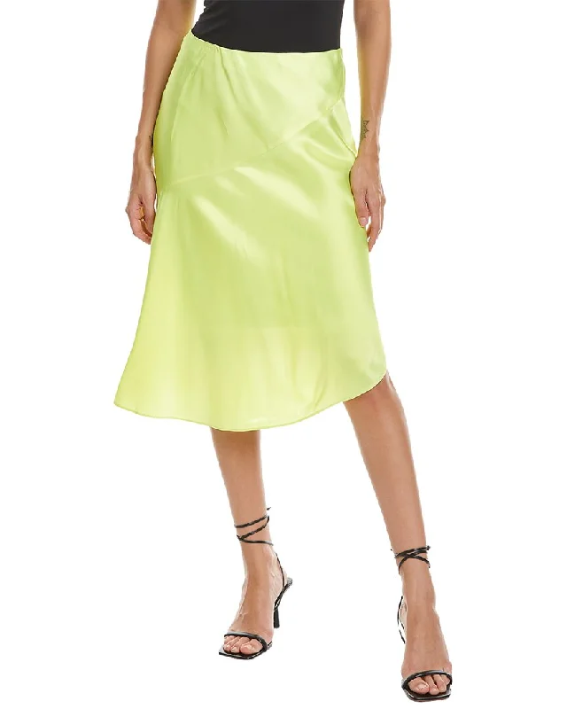 Helmut Lang Asymmetric Skirt velvet skirt plush