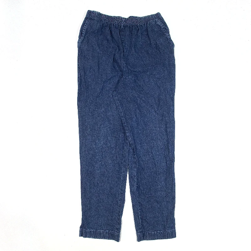 BLAIR Jeans Blue Denim Relaxed Tapered Womens W26 L29 Cozy Stretch High-Waist Jeans