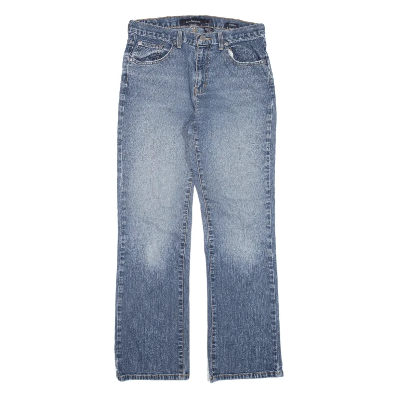 CALVIN KLEIN Jeans Blue Denim Regular Bootcut Womens W28 L28 Fashionable Cropped Denim Jeans CALVIN KLEIN Jeans Blue Denim Regular Bootcut Womens W28 L28 Fashionable Cropped Denim Jeans