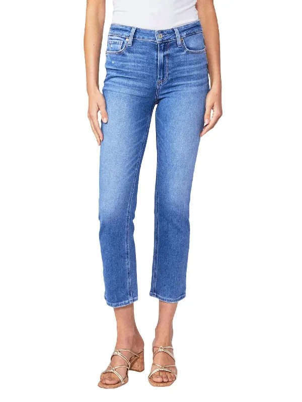 Cindy Crop Jeans In Rockshow Casual Straight-Leg Jeans