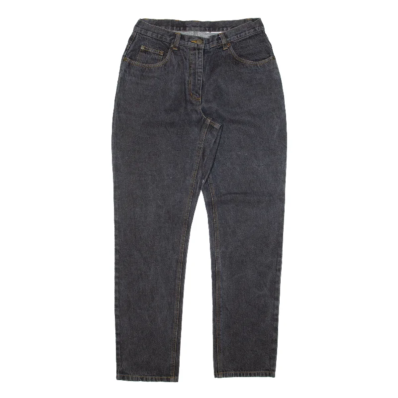 CLASSIX Jeans Black Denim Regular Bootcut Womens W28 L31 Casual Light Wash Jeans