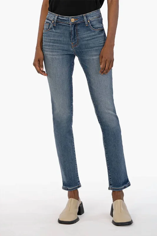 Elizabeth Fab Ab Jeans In Obrvm Classic Slim Fit Jeans