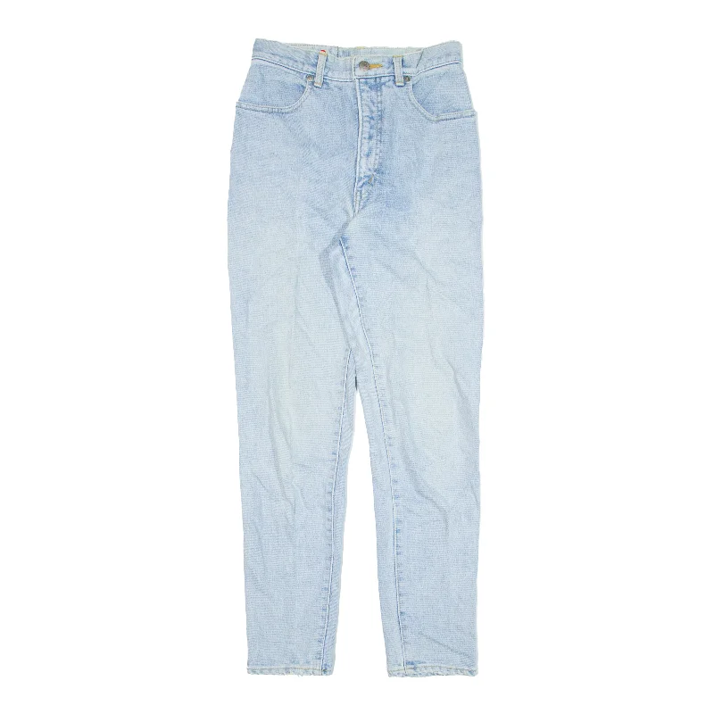 EVER BLUE Jeans Blue Denim Slim Tapered Womens W24 L28 Casual High-Waisted Bootcut Jeans