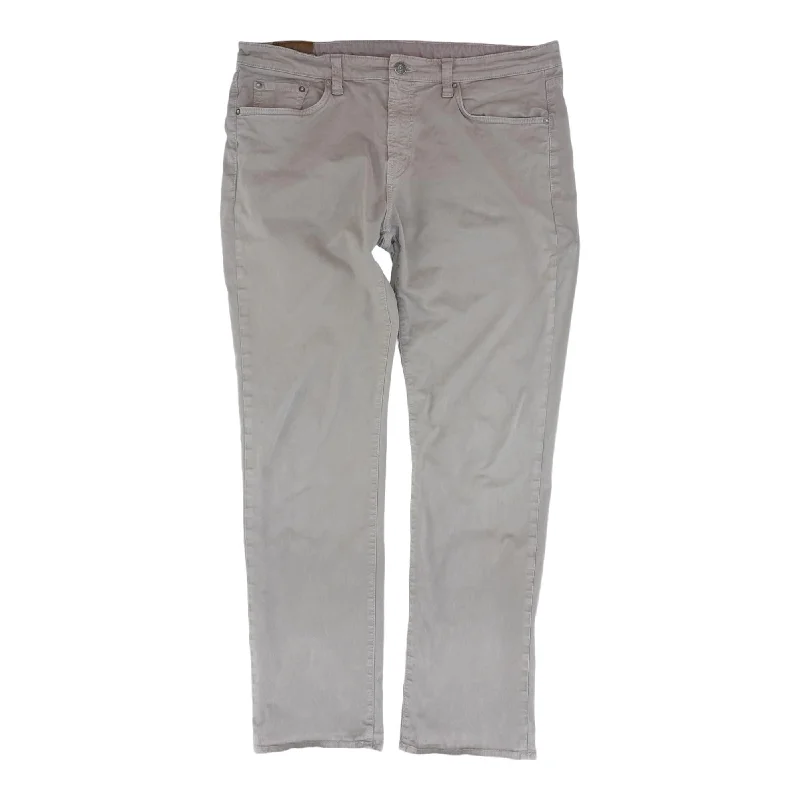 Gray Solid Slim Jeans Stylish Slim Fit Denim