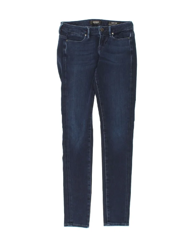 GUESS Womens Low Waist Jegging Skinny Jeans W25 L30 Blue Cotton Trendy Layered Pocket Jeans GUESS Womens Low Waist Jegging Skinny Jeans W25 L30 Blue Cotton Trendy Layered Pocket Jeans