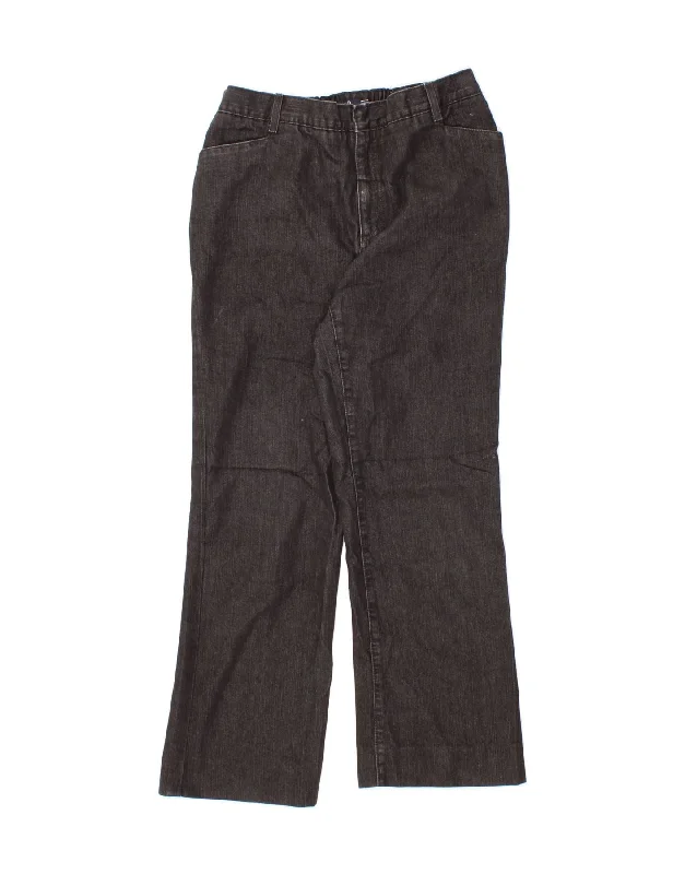 IZOD Womens Straight Jeans US 4 Small W26 L27 Grey Cotton Casual Distressed Skinny Jeans