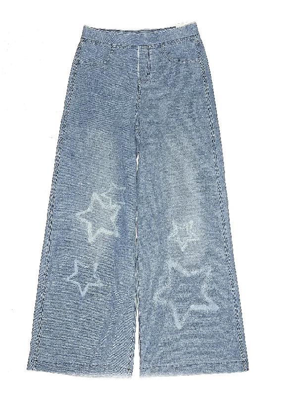 Jeans Trendy Vintage Denim Jeans