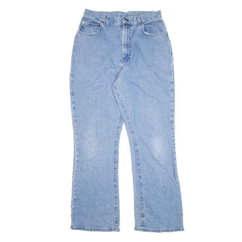LEE Riveted Jeans Blue Denim Regular Bootcut Womens W28 L31 Fashionable Mom Jeans