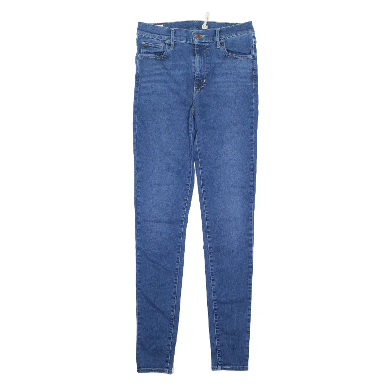 LEVI'S Big E 720 Jeans Blue Denim Slim Skinny Womens W29 L32 Elegant High-Waisted Flared Jeans LEVI'S Big E 720 Jeans Blue Denim Slim Skinny Womens W29 L32 Elegant High-Waisted Flared Jeans