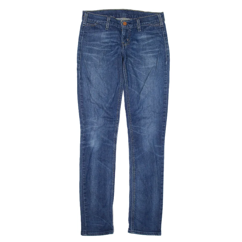 LEVI'S Jeans Blue Denim Slim Skinny Womens W26 L32 Cozy Relaxed Fit Denim Jeans