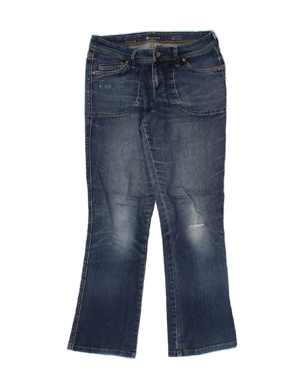 LEVI'S Womens Demi Curve Modern Rise Skinny Bootcut Jeans W28 L30  Blue Comfortable Flare Leg Jeans