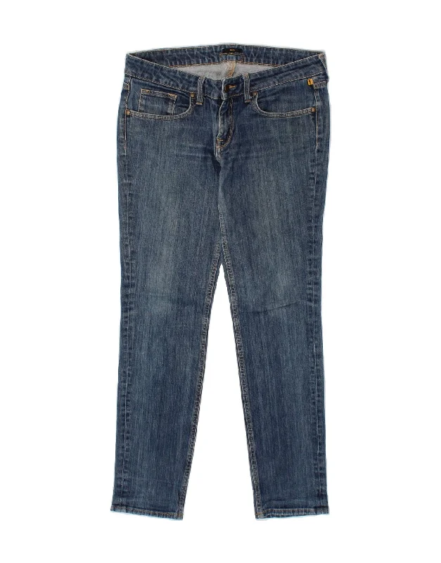 MELTIN' POT Womens Slim Jeans W31 L29 Blue Cotton Cozy Stretch High-Waist Jeans