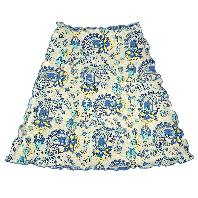 Michigan Waves Switchstacks Reversible Bias Skirt linen skirt breathable