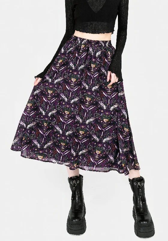Modern Mystic Midi Skirt lace skirt feminine