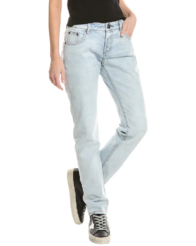One Teaspoon Dream Trucker Dream Low Rise Straight Jean Elegant High-Waisted Flared Jeans
