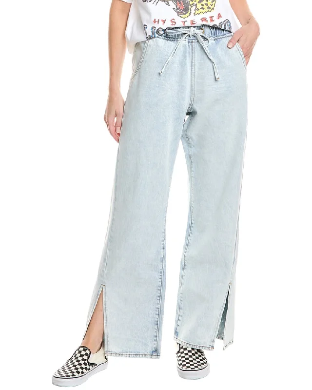One Teaspoon Roadhouse Florence Jean Trendy Low-Rise Bootcut Jeans