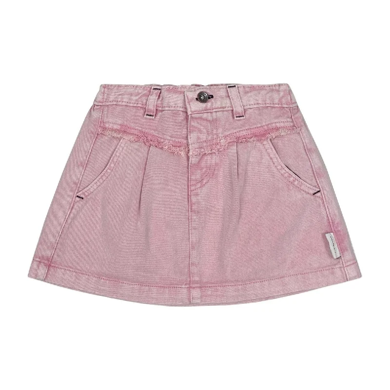 Piupiuchick Pink Knee Length Skirt cashmere skirt fine