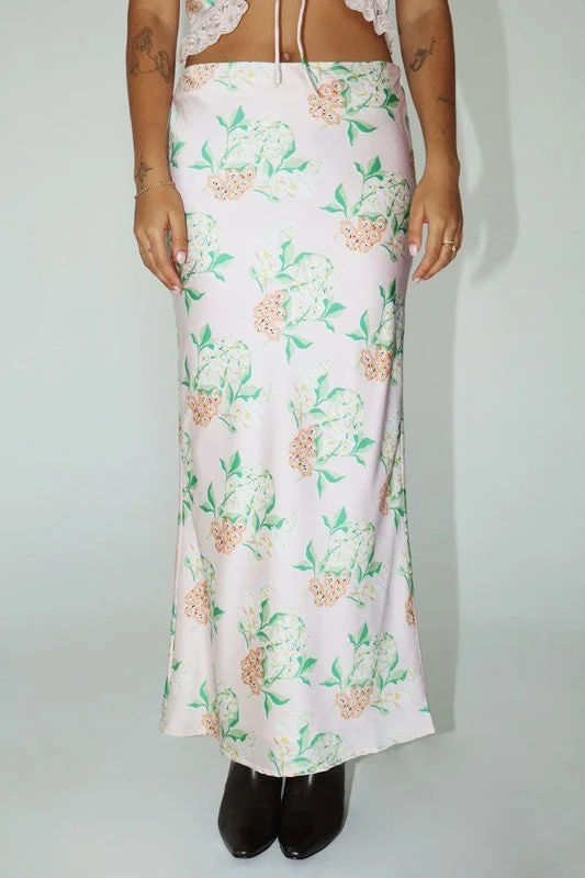 Summer Blossom Skirt breathable skirt fabric