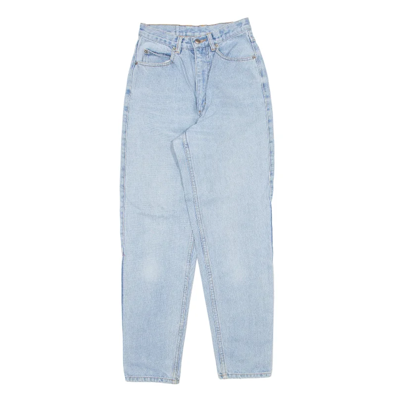 TEDDYS Jeans Blue 90s Denim Slim Tapered Womens W24 L30 Comfortable Straight-Legged Denim TEDDYS Jeans Blue 90s Denim Slim Tapered Womens W24 L30 Comfortable Straight-Legged Denim