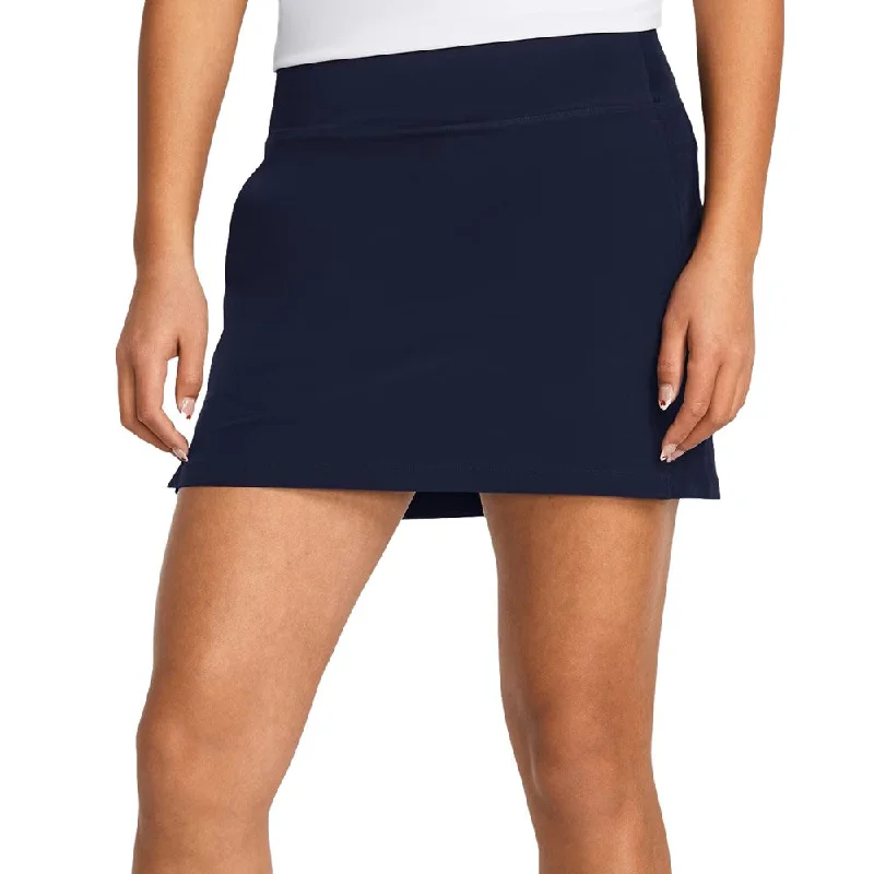 Under Armour Women's Empower Golf Skort - Midnight Navy / Halo Grey floral skirt print