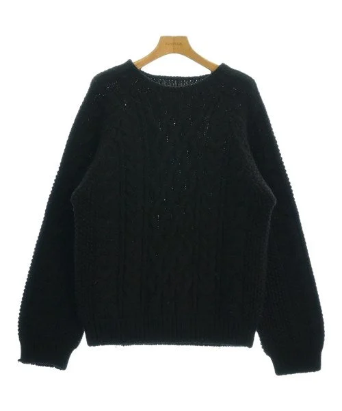 INVERALLAN Sweaters Mesh Sweater Canvas Denim
