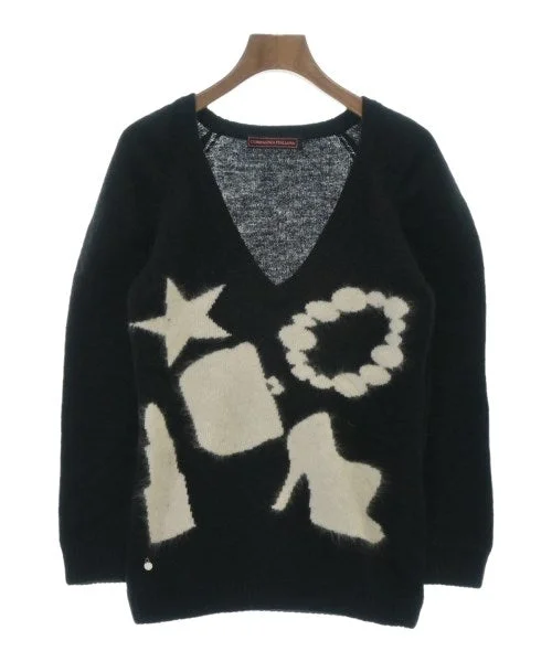 COMPAGNIA ITALIANA Sweaters Real Fur Shearling Chenille