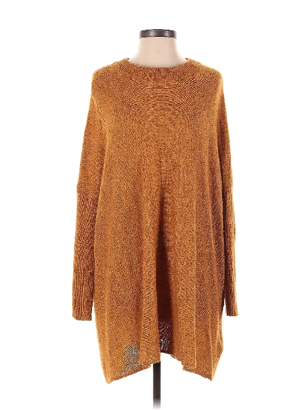 Pullover Sweater Turtle Neck Boat Neck Asymmetrical Neck