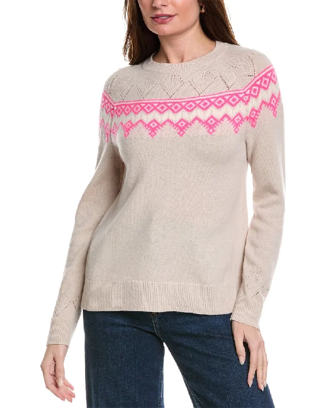 Sail to Sable Fairisle Wool & Cashmere-Blend Sweater Layered Multi-layer Single Layer Sail to Sable Fairisle Wool & Cashmere-Blend Sweater Layered Multi-layer Single Layer
