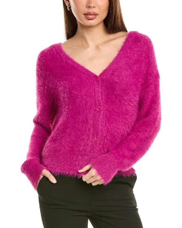 Velvet by Graham & Spencer Sweater Notch Collar Peter Pan Collar Cowl Neck
