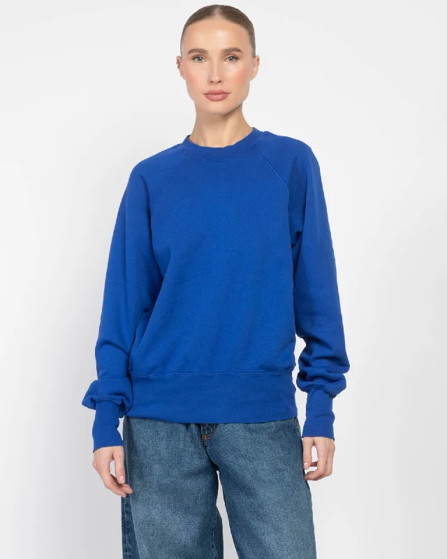 Linda Raglan Sweater Mesh Fabric Canvas Fabric Denim Fabric